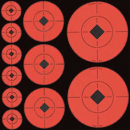 BIRCHWOOD CASEY  -  Zelf Klevende Doelen  -  TARGET SPOTS  -  Assortiment